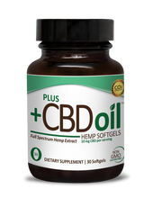 Load image into Gallery viewer, CBD Oil Softgels – Total Plant Complex