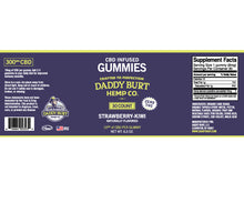 Load image into Gallery viewer, CBD Gummies  Strawberry-Kiwi