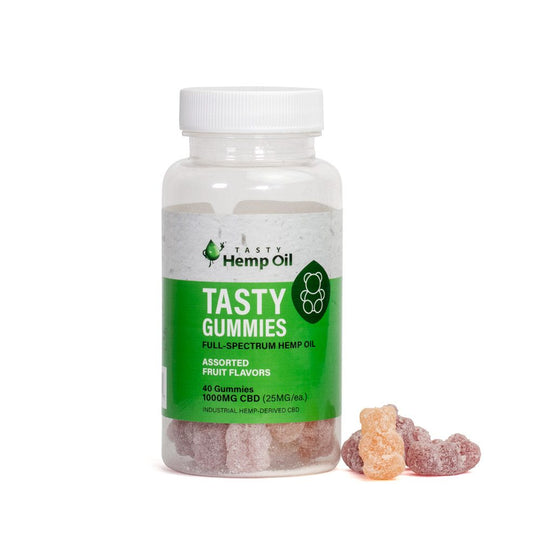 CBD Hemp Oil Gummy Bears (25mg per Gummy)