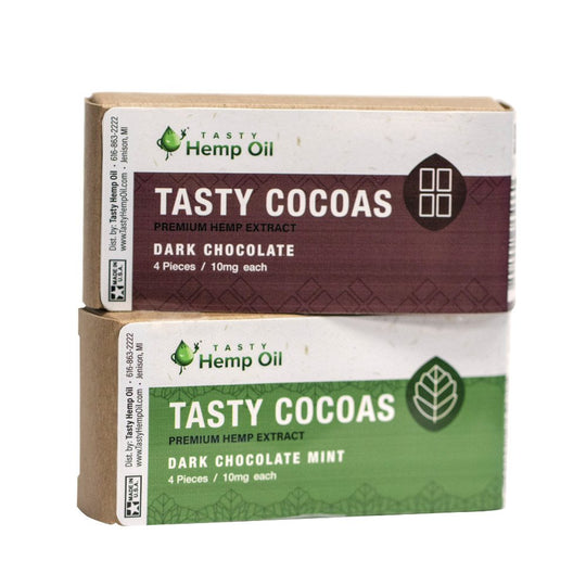 Tasty Cocoas – Hemp Chocolate (10mg CBD)