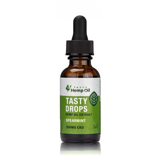 Hemp Oil Tincture (300mg CBD) | Tasty Drops