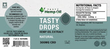 Load image into Gallery viewer, Hemp Oil Tincture (300mg CBD) | Tasty Drops