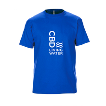Load image into Gallery viewer, CBD Living T-Shirts – Royal Blue