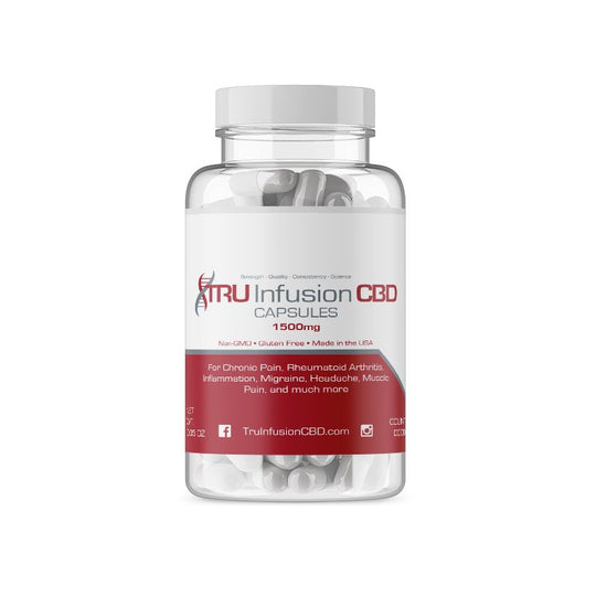 Tru Infusion – CBD Capsules 1500mg
