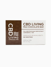 Load image into Gallery viewer, CBD Living Milk Chocolate
