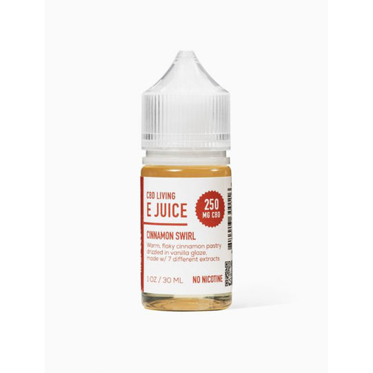 CBD Living E-Juice 250mg – Cinnamon Swirl