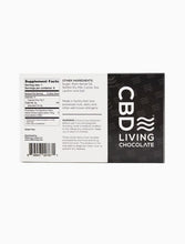Load image into Gallery viewer, CBD Living Dark Chocolate