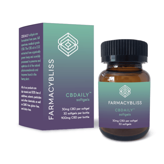 Farmacybliss CBDAILY™ Softgels – 450mg