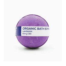 Load image into Gallery viewer, CBD Living Bath Bomb 60mg Lavender