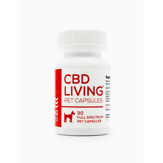 CBD Living Pet Capsules 25MG 30 Count