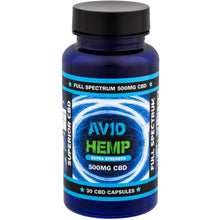 Load image into Gallery viewer, Avid Hemp CBD Capsules