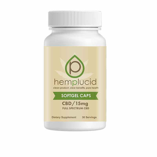 Hemp Lucid 15mg Gel Caps (30 Count)