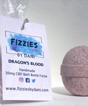 Load image into Gallery viewer, Fizzies+ 30mg CBD Bath Bomb
