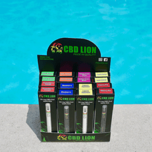 Load image into Gallery viewer, CBD Lion Disposable CBD Vape Pen 50mg