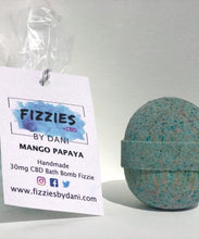 Load image into Gallery viewer, Fizzies+ 30mg CBD Bath Bomb
