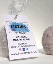 Load image into Gallery viewer, Fizzies+ 30mg CBD Bath Bomb