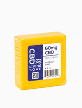 Load image into Gallery viewer, CBD Living Soap 60mg Coconut Lime
