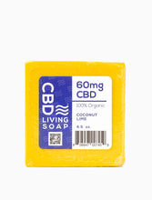 Load image into Gallery viewer, CBD Living Soap 60mg Coconut Lime