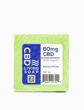 Load image into Gallery viewer, CBD Living Soap 60mg Eucalyptus