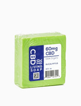 Load image into Gallery viewer, CBD Living Soap 60mg Eucalyptus
