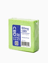 Load image into Gallery viewer, CBD Living Soap 60mg Eucalyptus