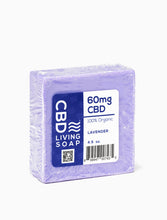 Load image into Gallery viewer, CBD Living Soap 60mg Lavender