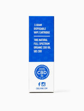 Load image into Gallery viewer, CBD Living Disposable Vape – Sour Diesel