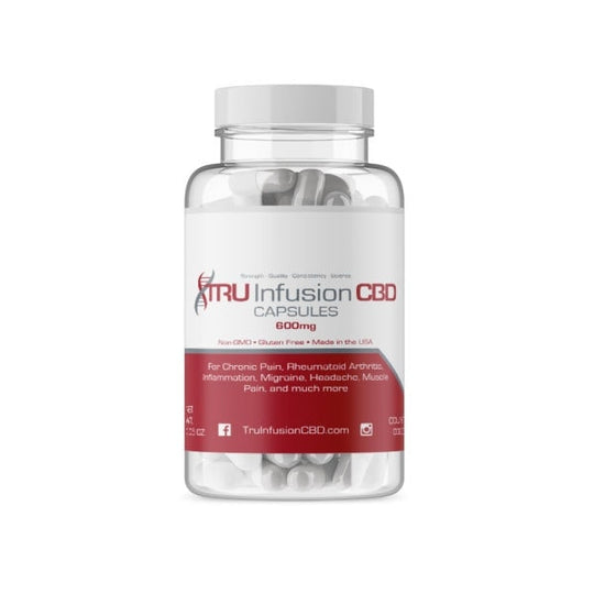 Tru Infusion – CBD Capsules 600mg
